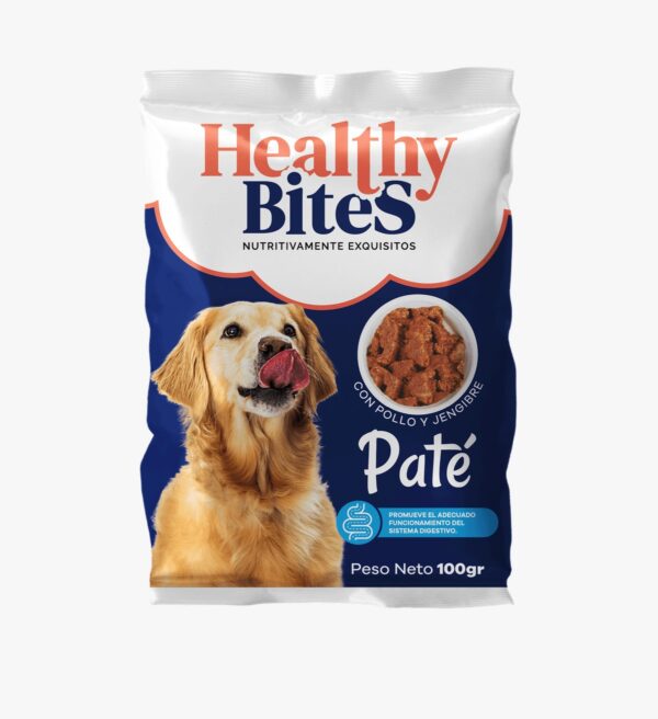 Healthy Bites Paté Perro cuidado digestivo